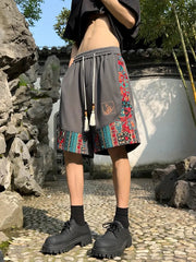 James - Shorts mit Ethno-Print für Herren