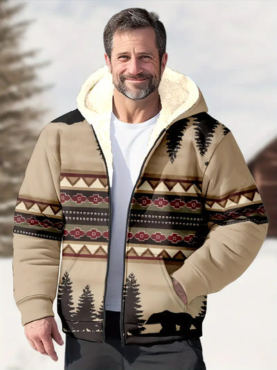 Timothy - Gefütterte Winterjacke aus Baumwolle für Herren