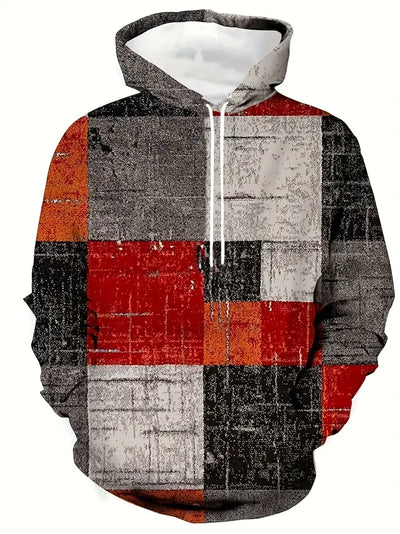 Alexander - Patchwork Sweatshirt Kapuzenpullover