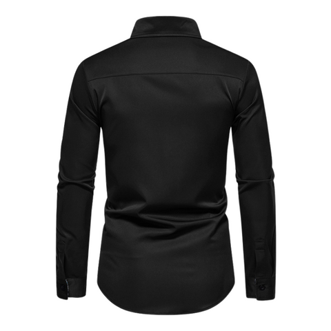 Stretch-Langarm-Shirt für Männer - Ice