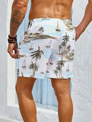 Andrew - Bedruckte Strandshorts