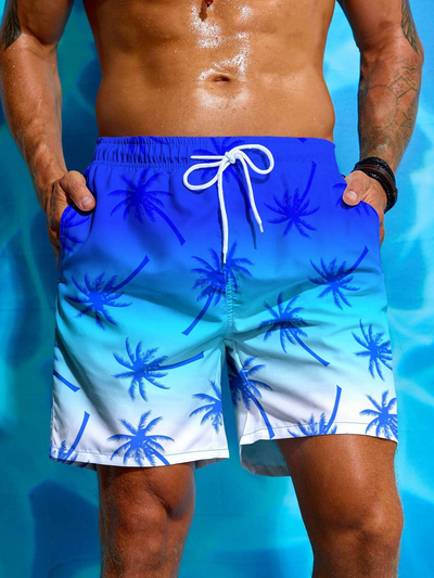 Homer - Strandshorts für Herren mit Kordelzug