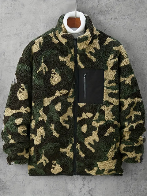 Weston - Jacke aus Polarfleece mit Camouflage-Muster