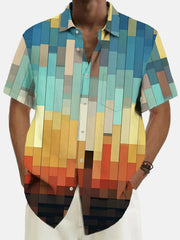 Kevin - 3D-Blumendruck Shirt