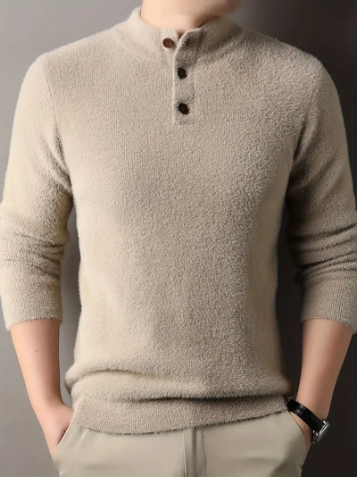 Alfred - Herren Pullover aus verdicktem Fleece