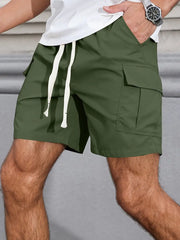 Kendrick - Herren Sommer Shorts mit Kordelzug