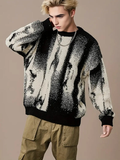 Caleb - Langärmliger Strickpullover