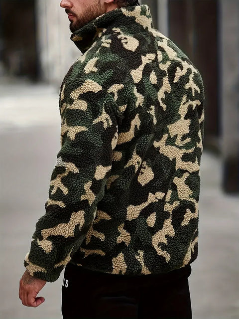 Weston - Jacke aus Polarfleece mit Camouflage-Muster