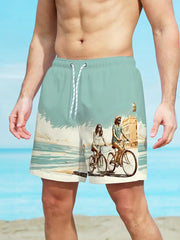 Enzo - Lose Strandshorts für Männer