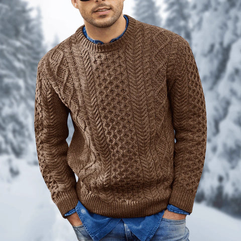 Arnold - Kuscheliger Winter-Strickpullover