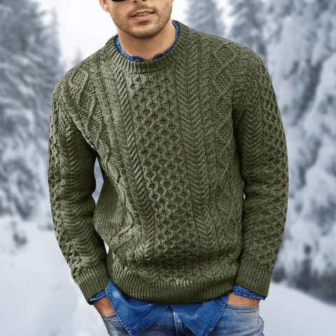 Arnold - Kuscheliger Winter-Strickpullover