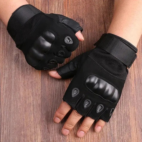 Lary - Tactical Hard Knuckle Half Finger Handschuhe