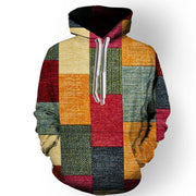 Benedict - Herren-Kapuzenpullover mit Patch-Muster