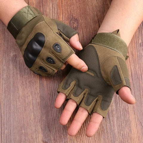 Lary - Tactical Hard Knuckle Half Finger Handschuhe