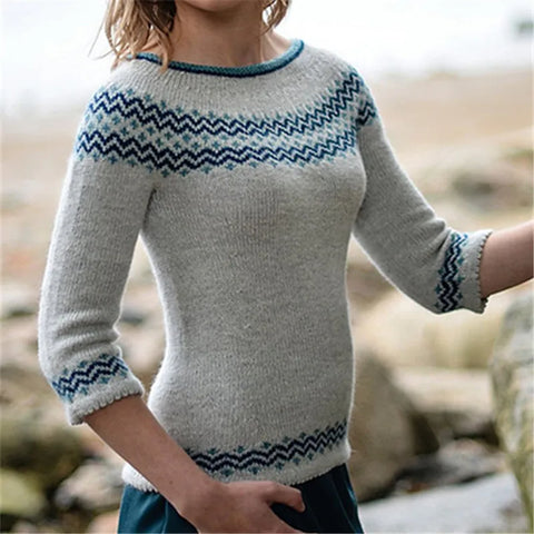 Nathy - Lässiger Strickpullover