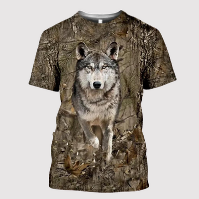 Bradford - Tarnfarbenes Jagdtier 3d T-Shirt