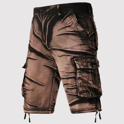 Anton - Herren Cargo-Short mit Stickerei