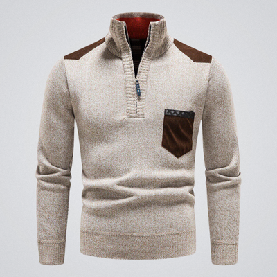 Dunstan - Patchwork-Pullover