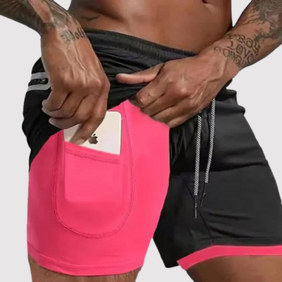 Albert - Double-Layer-Laufshorts für Männer