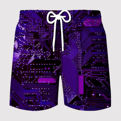 James - Bedruckte Sommershorts