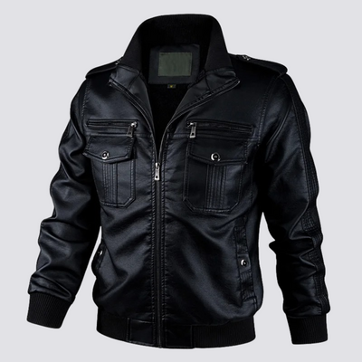 Jarvis - Motorrad-Lederjacke