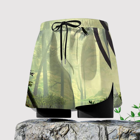 John - Bedruckte Strandshorts