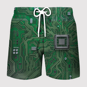 James - Bedruckte Sommershorts