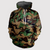 Ayden - Bedruckter Camouflage-Kapuzenpullover