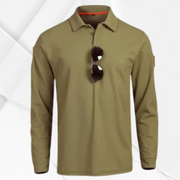 Bertram - Männer taktische militärische Langarm-Polo-Shirts