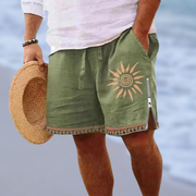 Christian - Sommershorts aus Baumwollleinen