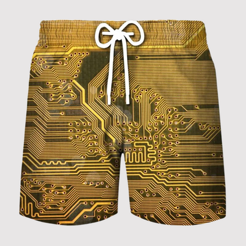 James - Bedruckte Sommershorts