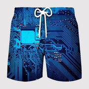 James - Bedruckte Sommershorts