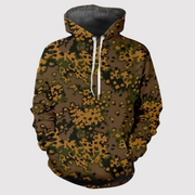 Ayden - Bedruckter Camouflage-Kapuzenpullover