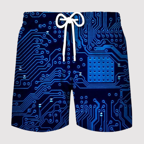 James - Bedruckte Sommershorts