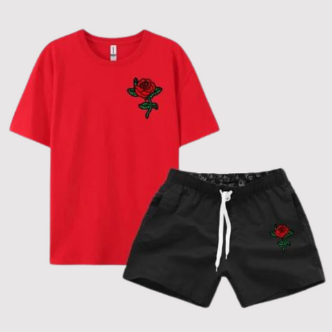 Jordan - Zweiteiliges Set aus bequemen Shorts und T-Shirts für Männer