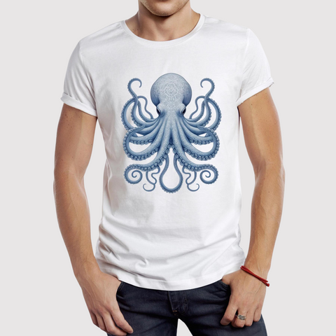 Evan - Electric Octopus Shirt