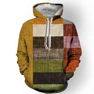 Benedict - Herren-Kapuzenpullover mit Patch-Muster