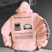 Der überdimensionale Racing Hoodie