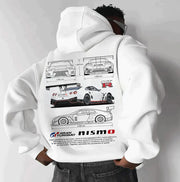 Der überdimensionale Racing Hoodie