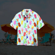 George - Retro Shirt mit Eiscreme-Druck