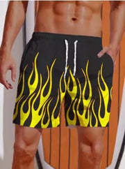 Calvin - Shorts mit Flammendruck