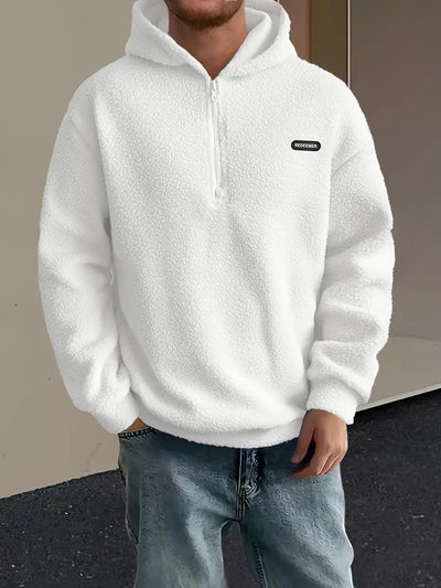 Drew - Coole flauschige Snuddie-Kapuzenpullover für Männer