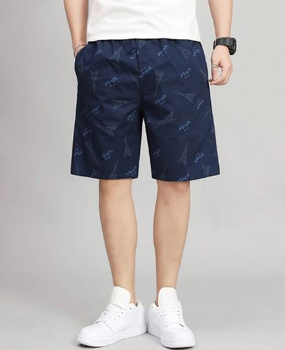 Broderick - Elegante bedruckte Herren Shorts