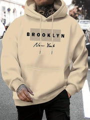 Casper - Herren-Kapuzenpullover mit Grafikdruck aus Brooklyn New York