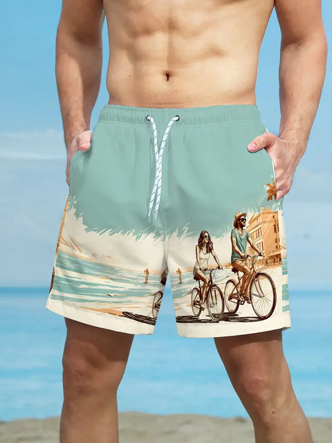 Enzo - Lose Strandshorts für Männer