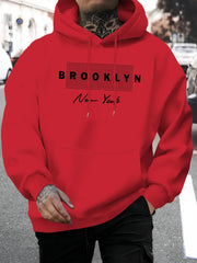 Casper - Herren-Kapuzenpullover mit Grafikdruck aus Brooklyn New York