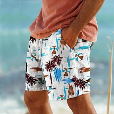 Amerigo - Bedruckte Strandshorts