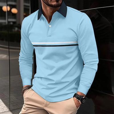 Clifton - Langärmliges Poloshirt