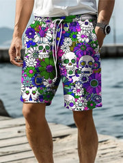 David - Shorts mit Kordelzug im Hawaii-Stil