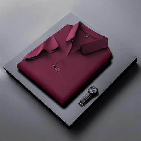 Brooks - Hochwertiges Seiden-Poloshirt